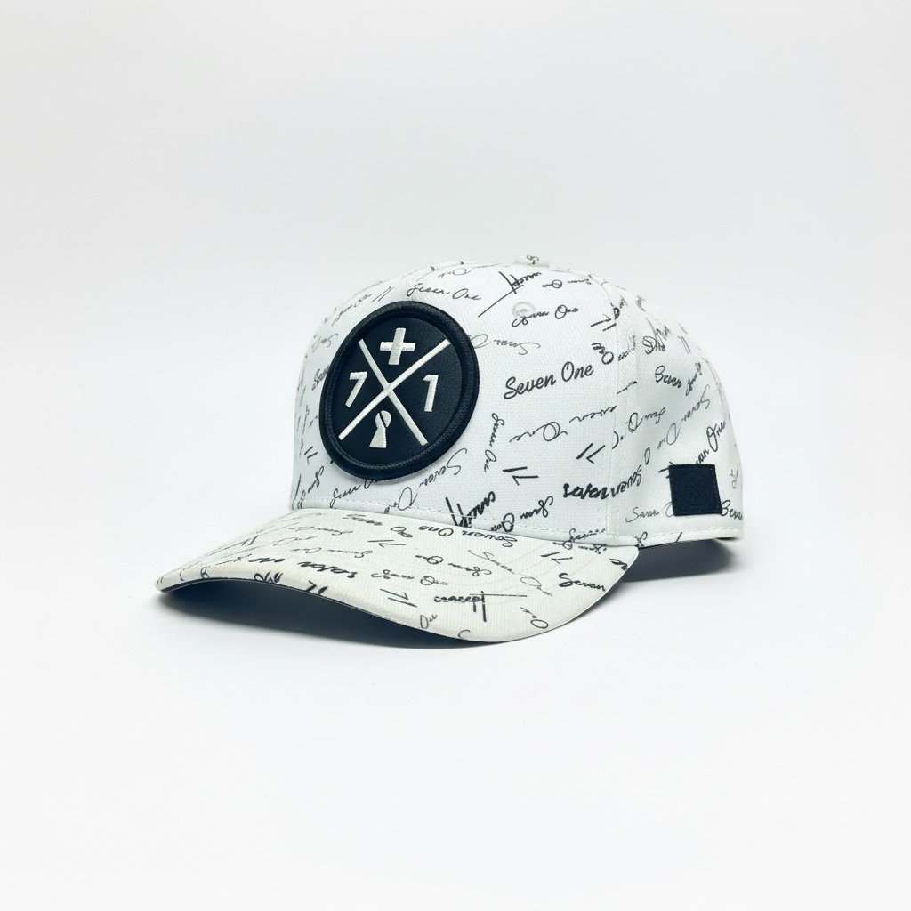 Boné +71 Clothing | Snapback - White Assinature