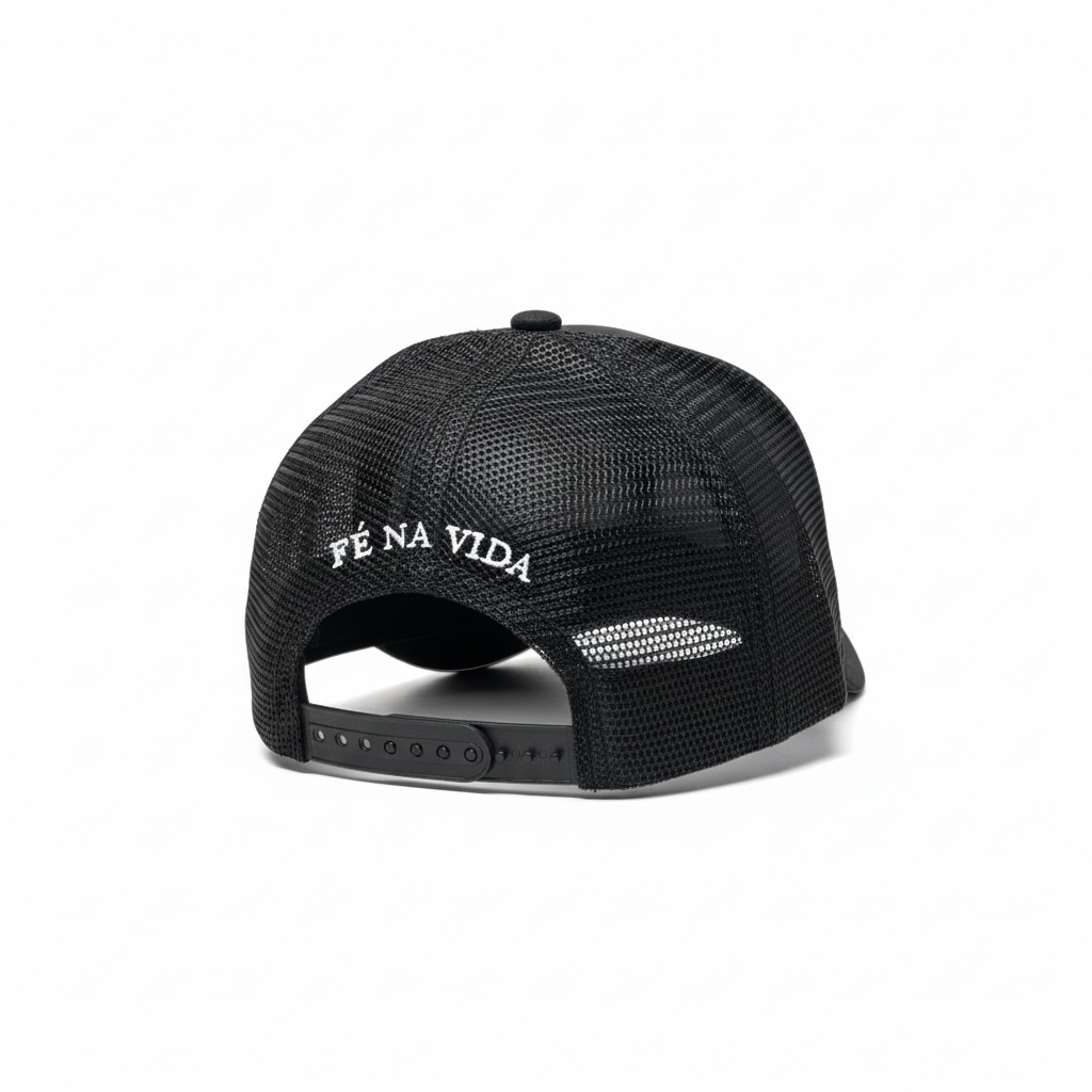 Boné Favoretti | Trucker cap - Black Onyx