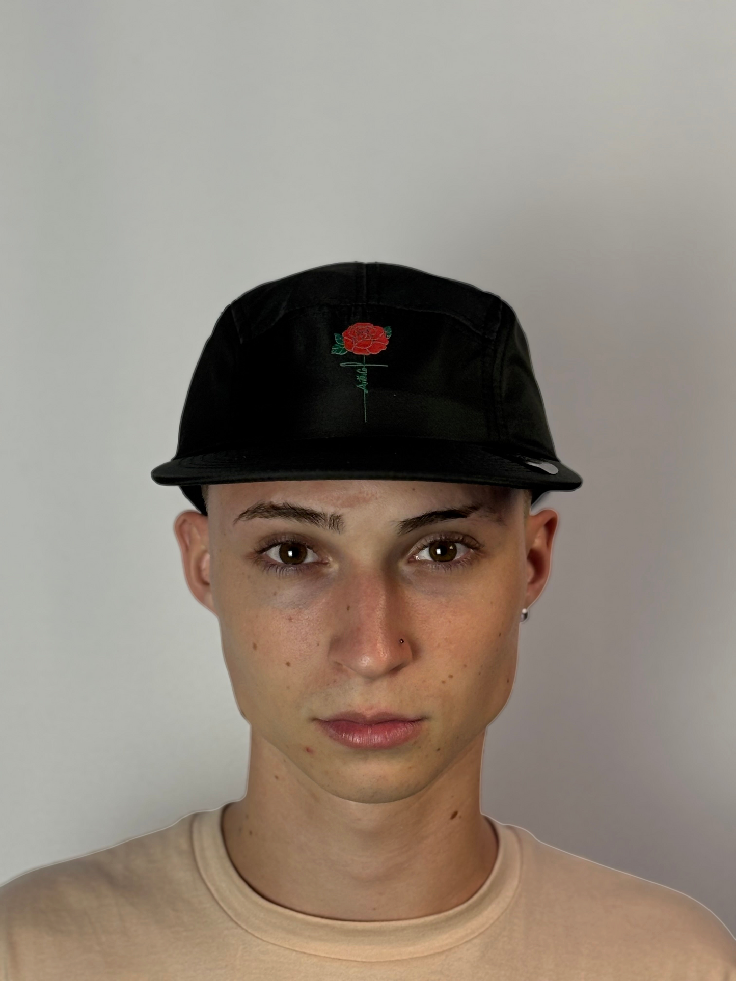 Boné Anth-Co | Hat Flower - Soft Black