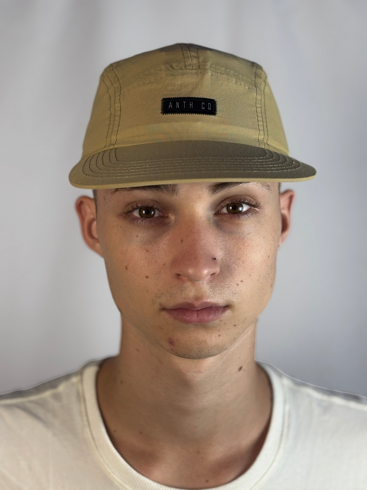 Boné Anth-Co | Five Panel - Caqui