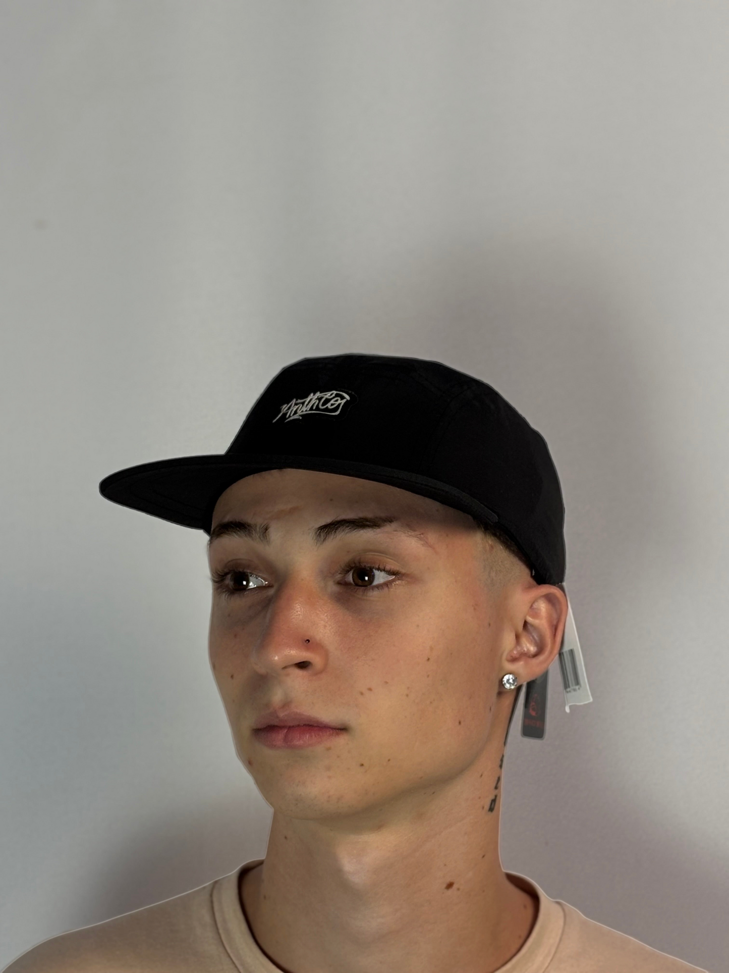 Boné Anth-Co | Hat Needlework - Soft Black